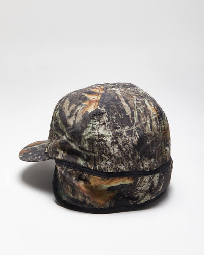 Vintage 90's Inuslated Real Tree Camouflage Ear Flaps Cap - OS