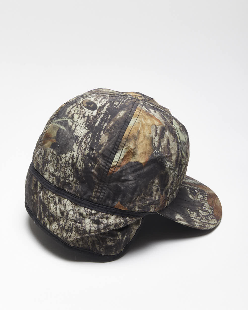 Vintage 90's Inuslated Real Tree Camouflage Ear Flaps Cap - OS