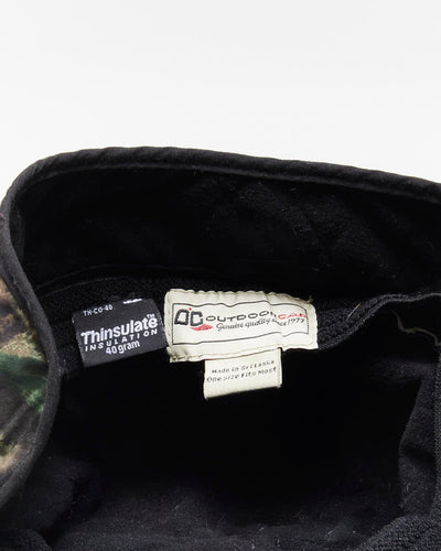 Vintage 90's Inuslated Real Tree Camouflage Ear Flaps Cap - OS