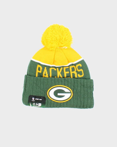 Vintage DSWT Green Bay Packers New Era Bobble Beanie - OS