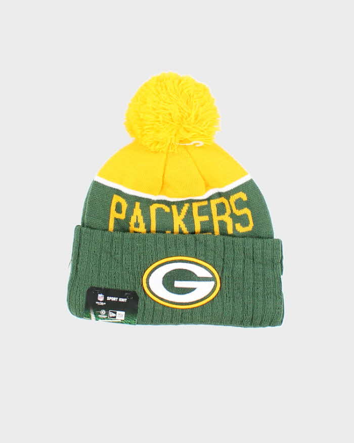 Vintage DSWT Green Bay Packers New Era Bobble Beanie - OS