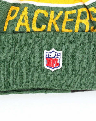 Vintage DSWT Green Bay Packers New Era Bobble Beanie - OS