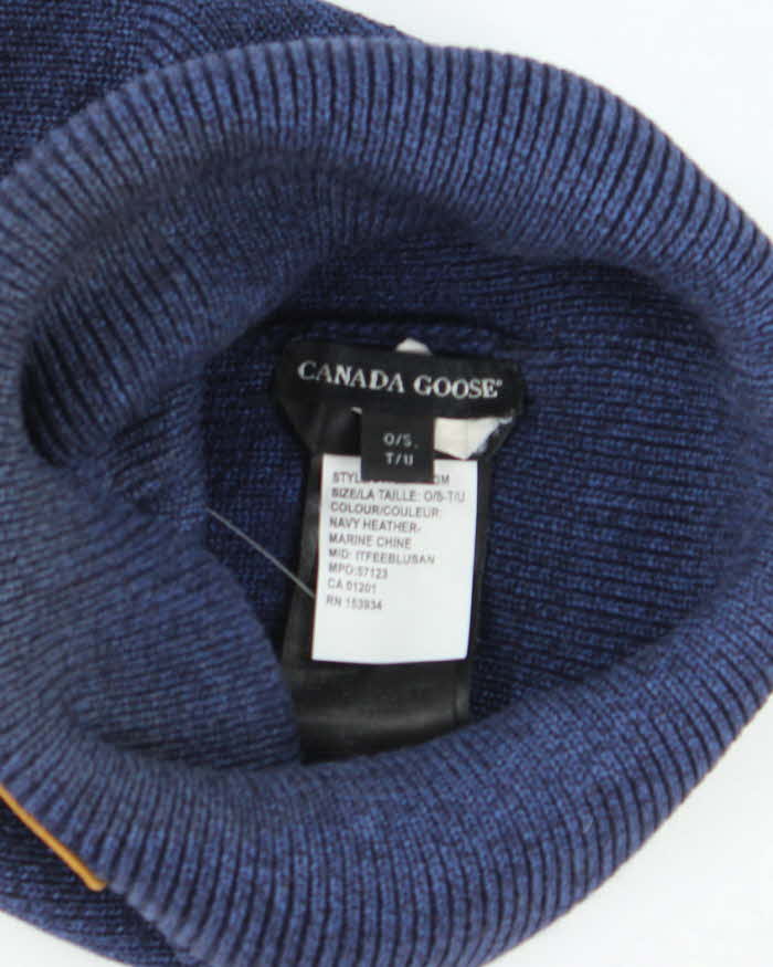 Vintage Canada Goose Heavyweight Roll Beanie - OS