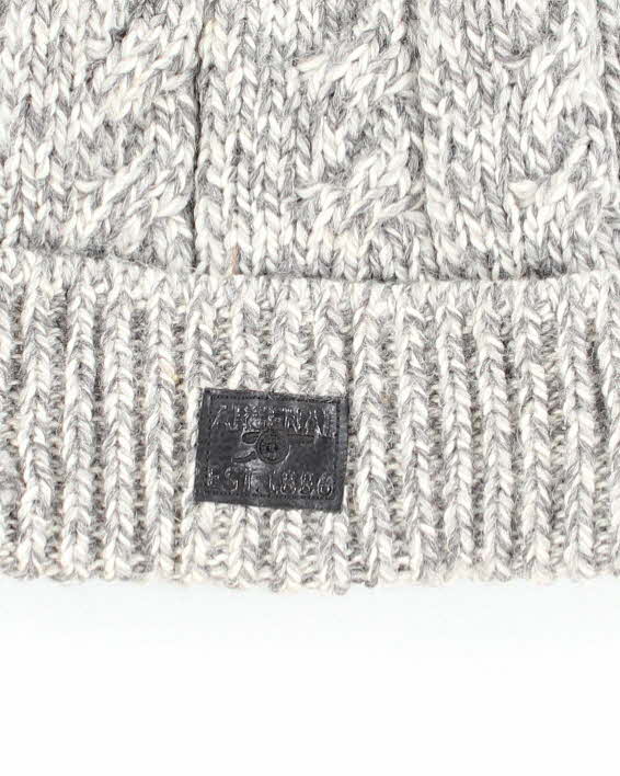 Vintage 2000's Arsenal FC Chunky Cable Beanie - OS