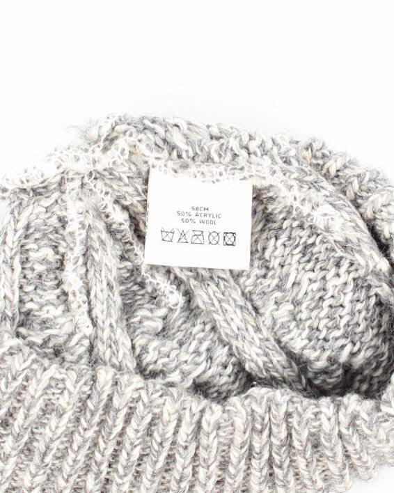 Vintage 2000's Arsenal FC Chunky Cable Beanie - OS