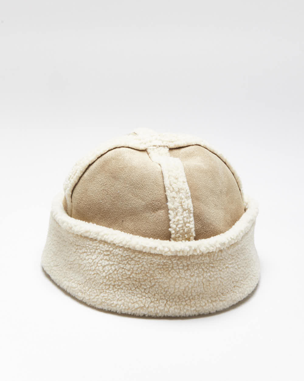 Vintage Y2K Eddie Bauer Suede Cold Weather Beanie - OS