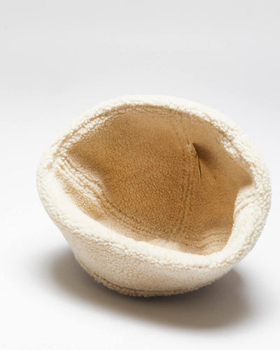 Vintage Y2K Eddie Bauer Suede Cold Weather Beanie - OS