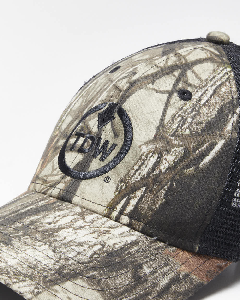 Vintage Y2K Embroidered Real Tree Camouflage Trucker Cap - OS