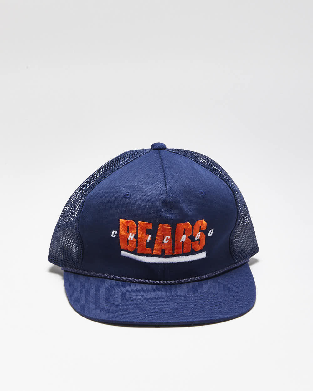 Vintage 90's Chicago Bears Embroidered Trucker Cap - OS