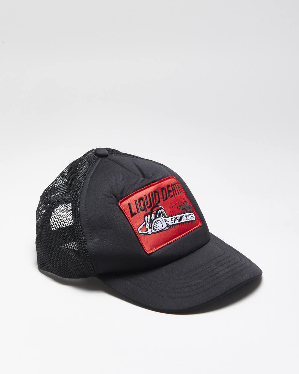 Liquid Death Promotional Embroidered Trucker Cap - OS