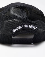 Liquid Death Promotional Embroidered Trucker Cap - OS