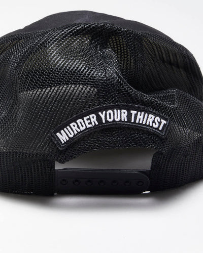 Liquid Death Promotional Embroidered Trucker Cap - OS