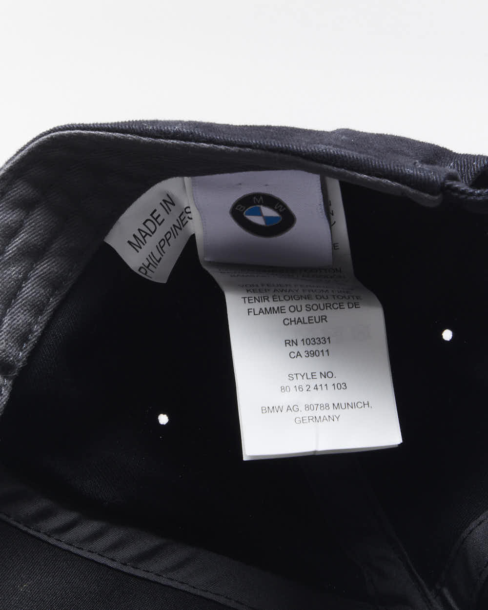 Vintage 2000's BMW Embroidered Strap Back Cap - OS