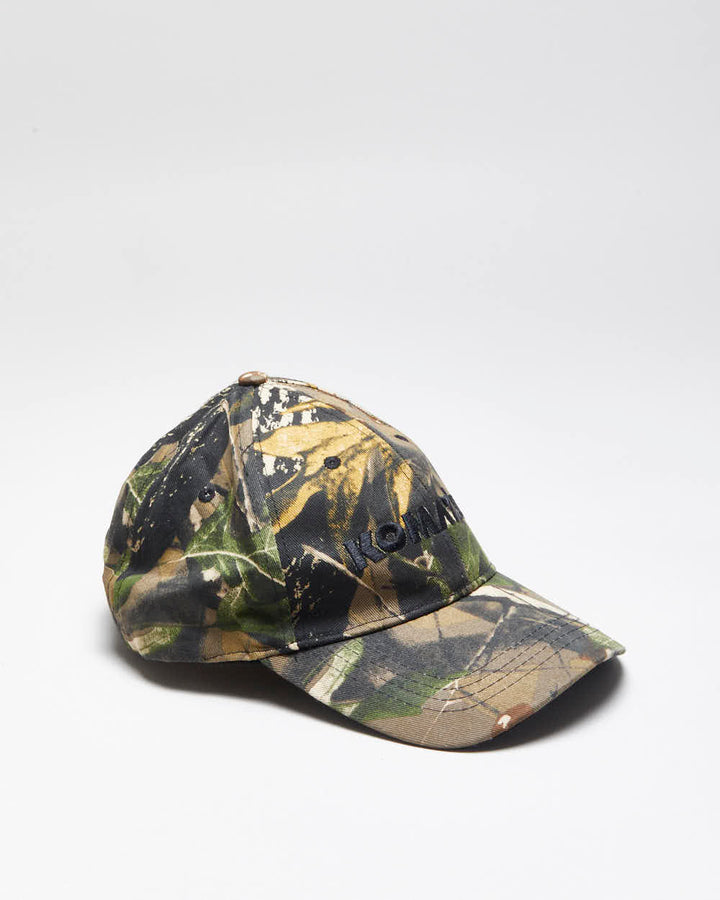 Vintage 2000's Embroidered Real Tree Camouflage Strap Back Cap - OS