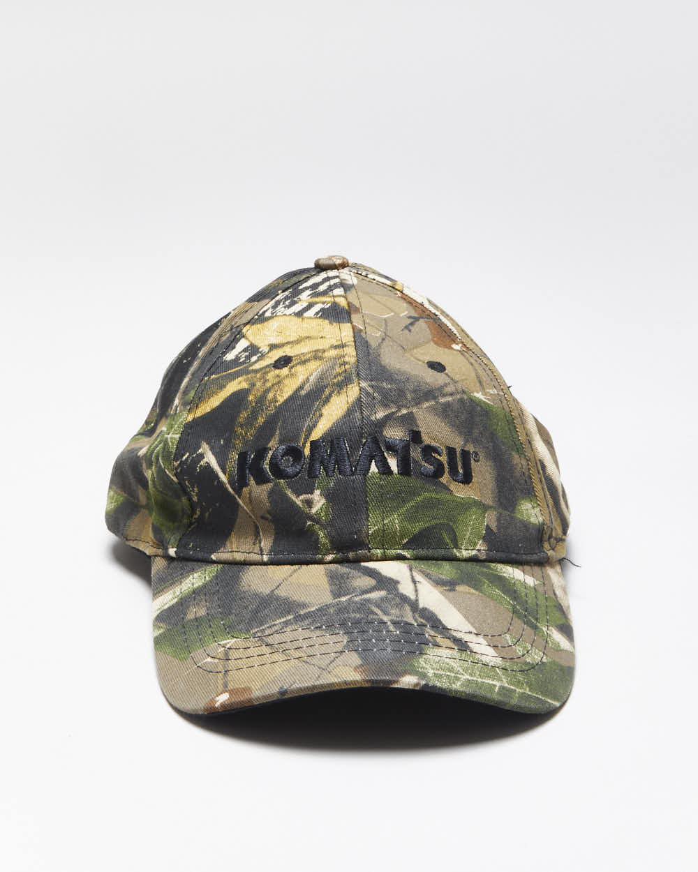 Vintage 2000's Embroidered Real Tree Camouflage Strap Back Cap - OS