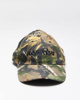Vintage 2000's Embroidered Real Tree Camouflage Strap Back Cap - OS