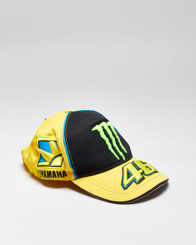Vintage 2000's Monster Embroidered Racing Strap Back Cap - OS