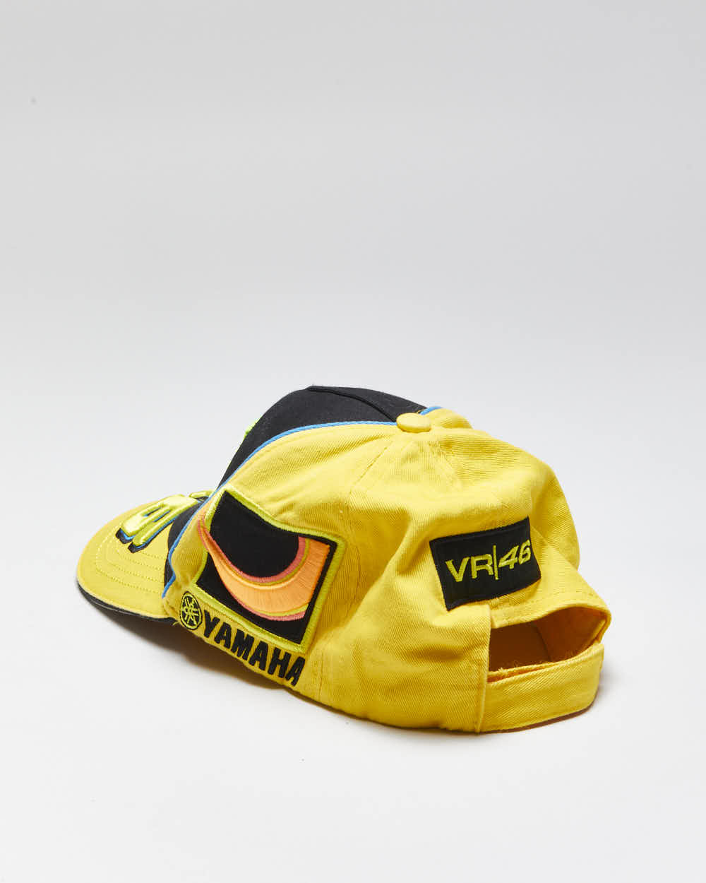 Vintage 2000's Monster Embroidered Racing Strap Back Cap - OS