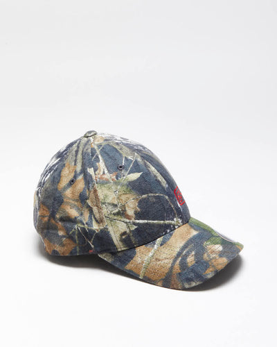 Vintage 2000's Embroidered Real Tree Camouflage Flexifit Cap - OS