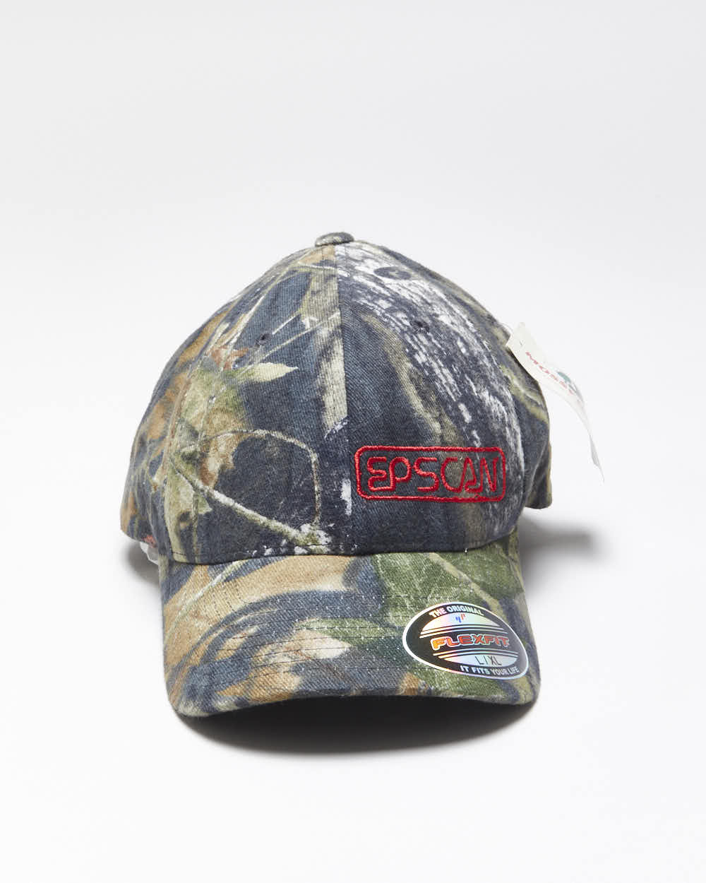 Vintage 2000's Embroidered Real Tree Camouflage Flexifit Cap - OS
