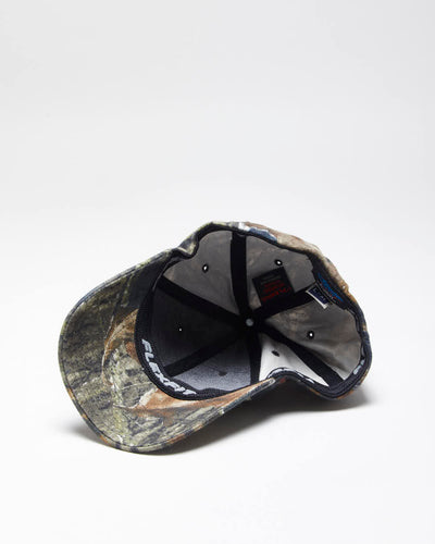 Vintage 2000's Embroidered Real Tree Camouflage Flexifit Cap - OS