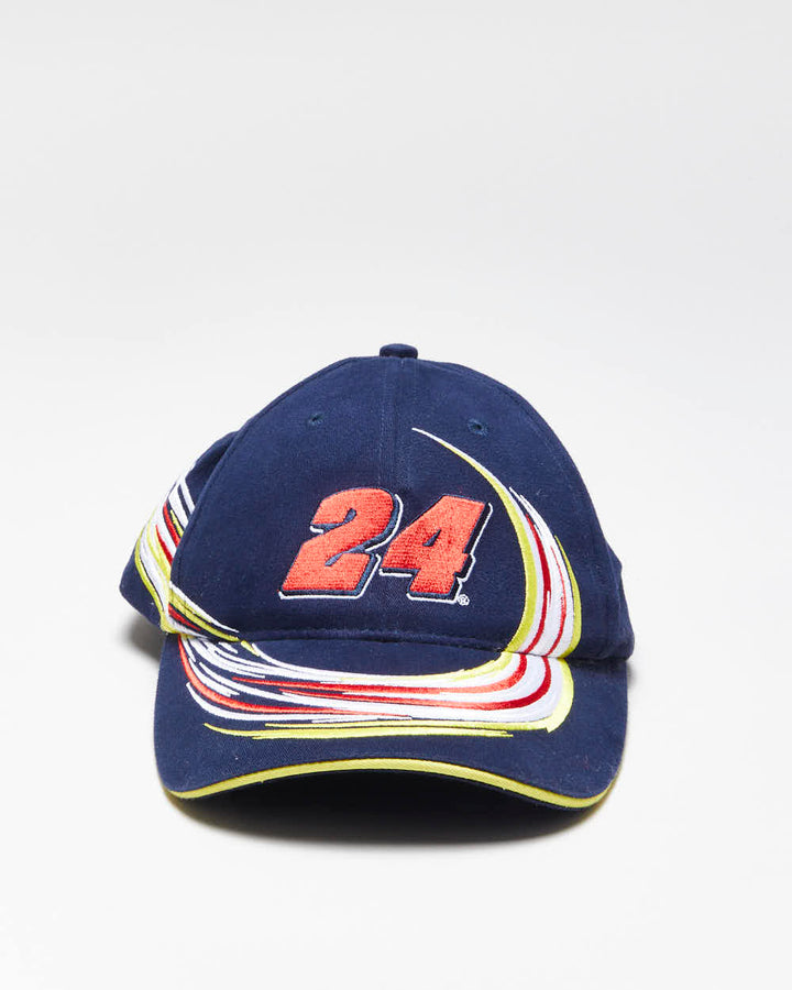 Vintage Y2K Nascar Embroidered Strap Back Cap - OS