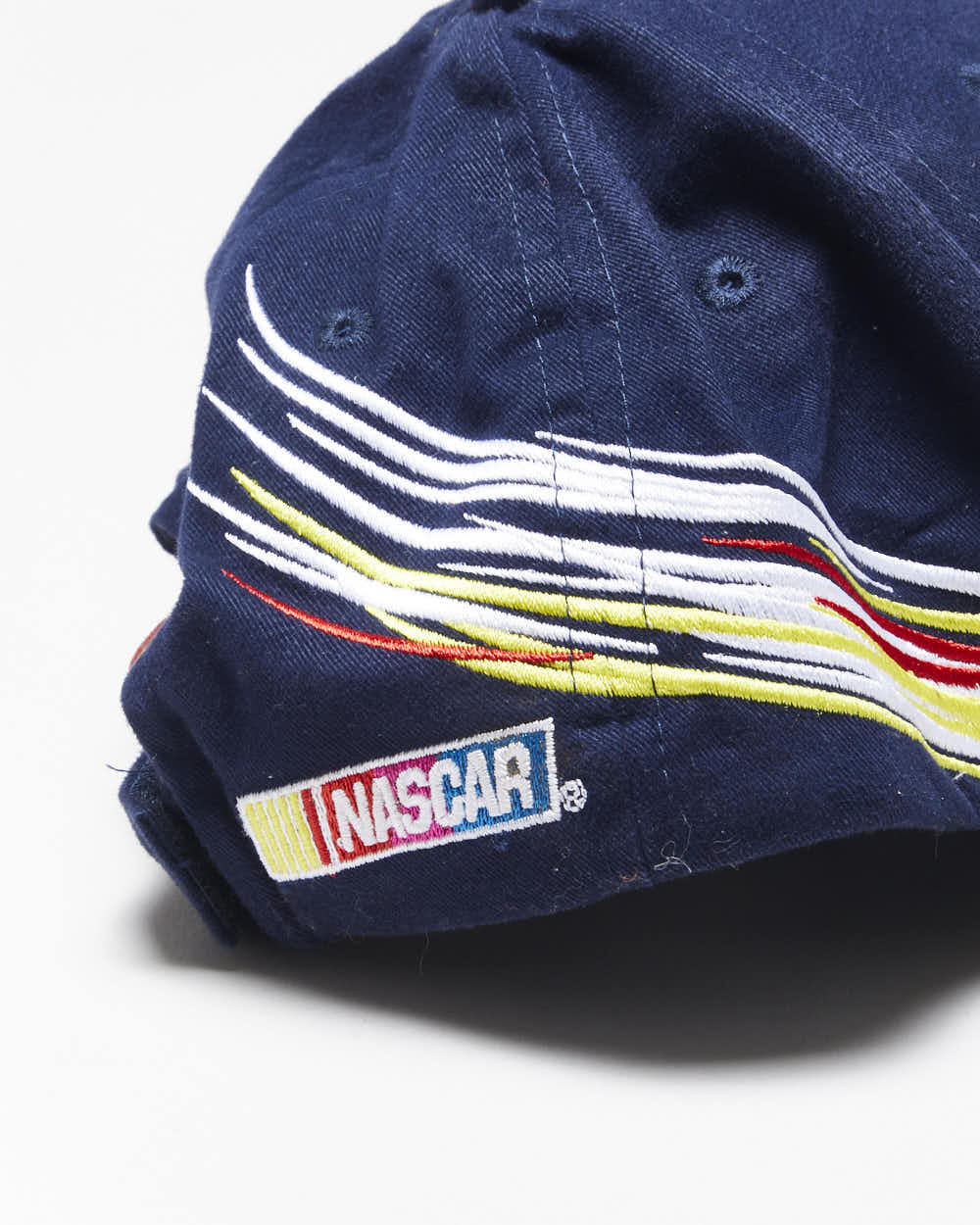 Vintage Y2K Nascar Embroidered Strap Back Cap - OS