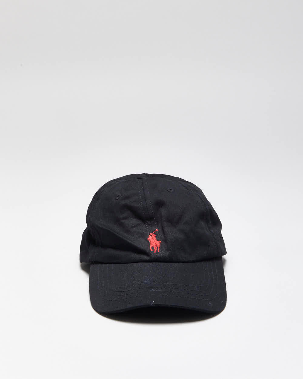 Vintage Polo By Ralph Lauren Black Baseball Cap - O/S
