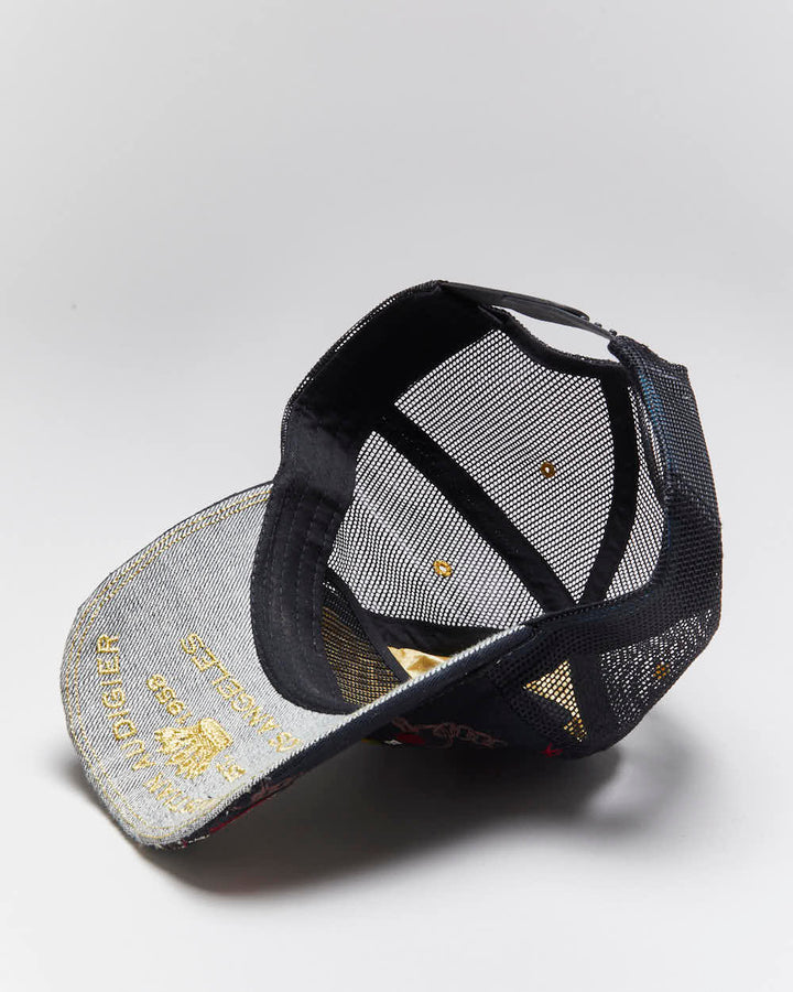 Vintage Y2K Christian Audiger Embroidered Trucker Cap - OS