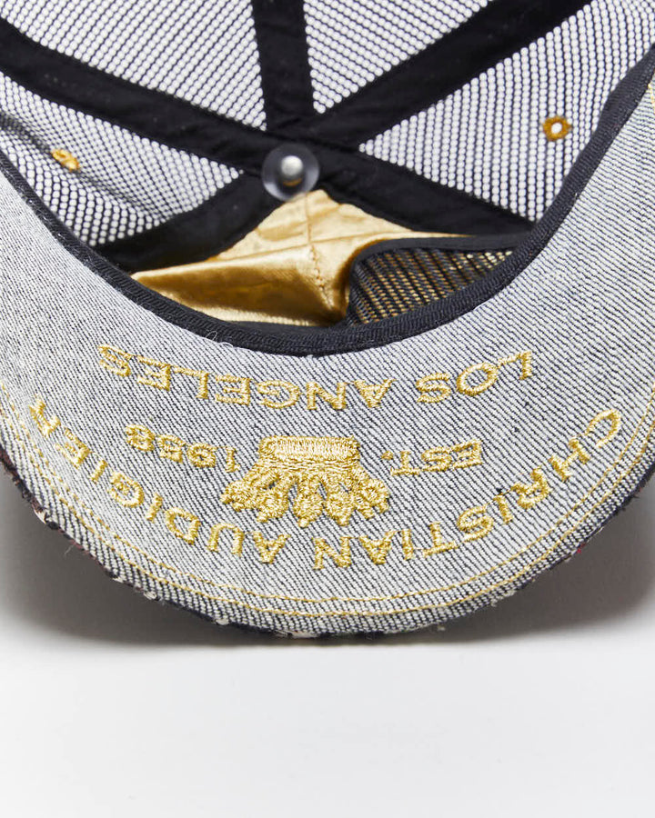 Vintage Y2K Christian Audiger Embroidered Trucker Cap - OS