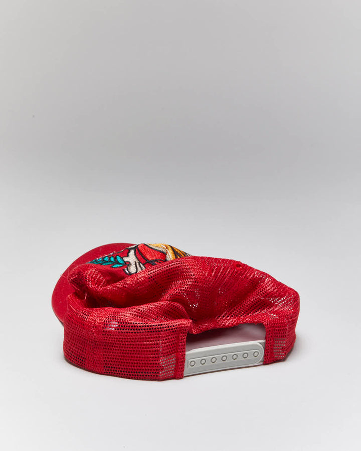 Vintage Y2K Ed Hardy Embroidered Trucker Cap - OS