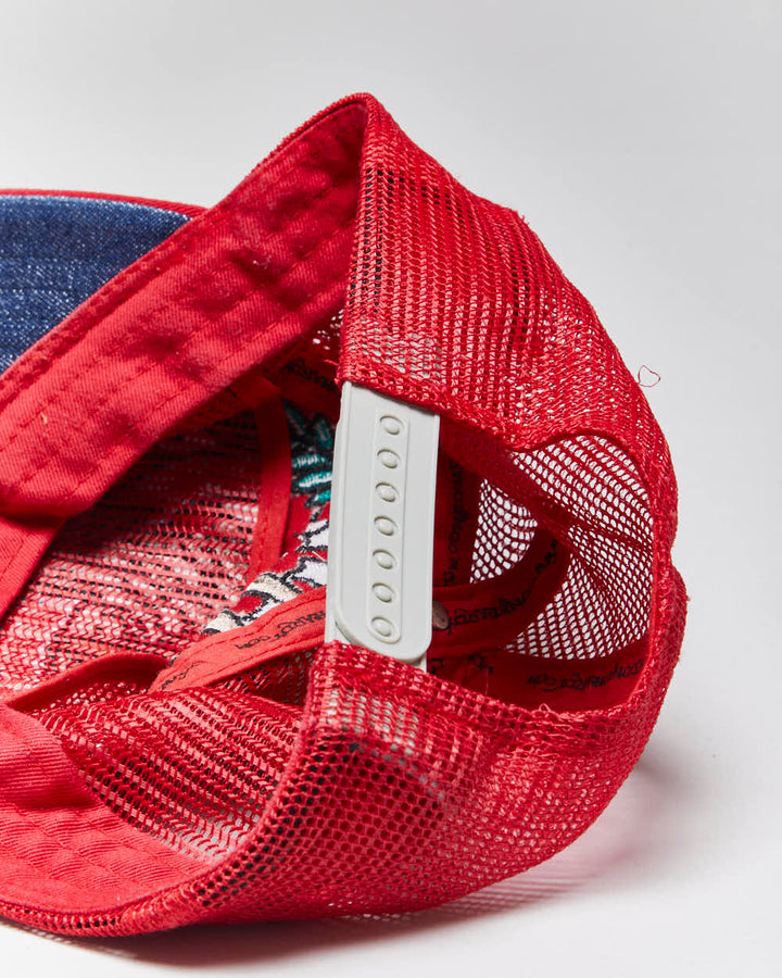 Vintage Y2K Ed Hardy Embroidered Trucker Cap - OS