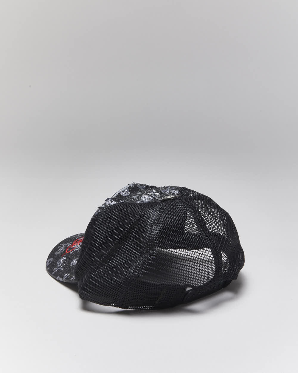 Vintage Y2K Ed Hardy Embroidered Trucker Cap - OS