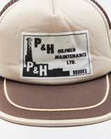 Vintage 90's P&amp;H Oilfield Trucker Cap - OS