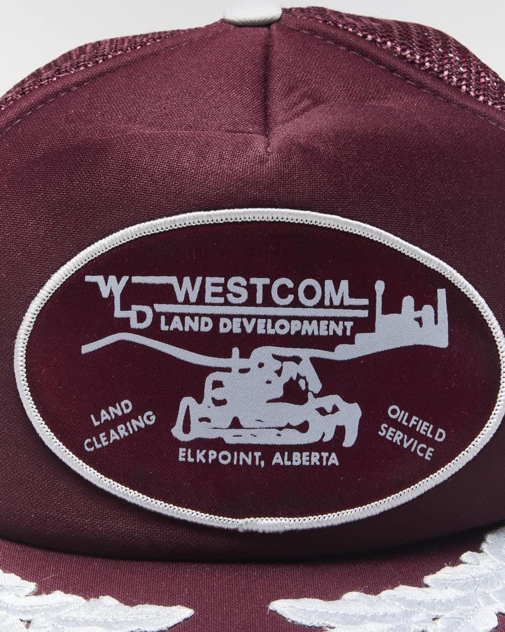 Vintage 90's Embroidered Westcom Development Trucker Cap - OS
