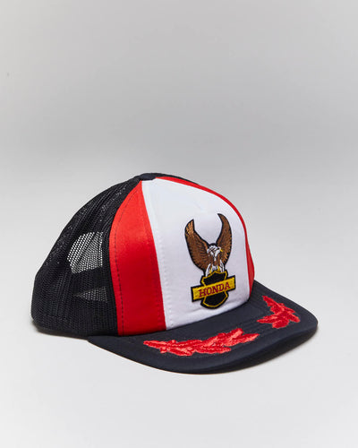 Vintage 90's Honda Embroidered Trucker Cap - OS