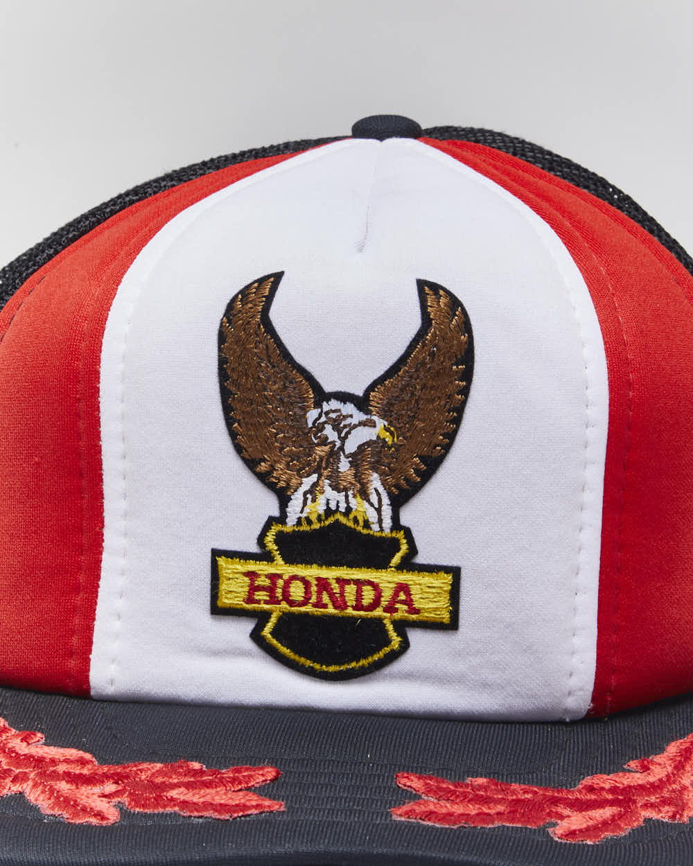 Vintage 90's Honda Embroidered Trucker Cap - OS