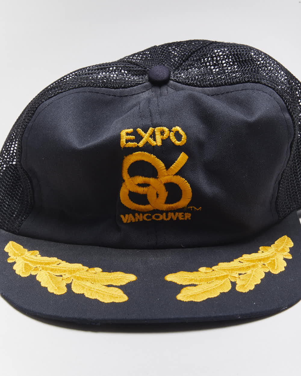 Vintage 90's Expo Vancouver Embroidered Trucker Cap - OS
