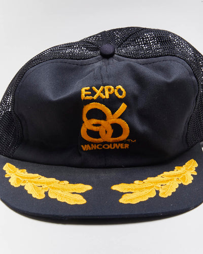 Vintage 90's Expo Vancouver Embroidered Trucker Cap - OS