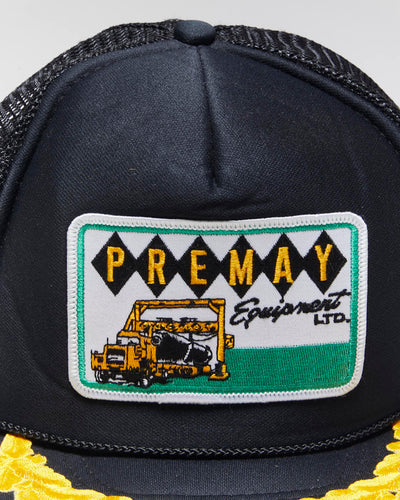 Vintage 90's Premay Embroidered Trucker Cap - OS