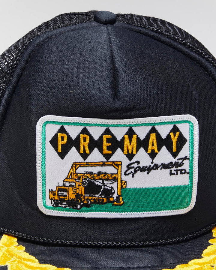 Vintage 90's Premay Embroidered Trucker Cap - OS
