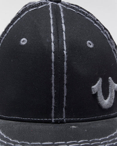 Vintage Y2K True Religion Small Logo Trucker Cap - OS