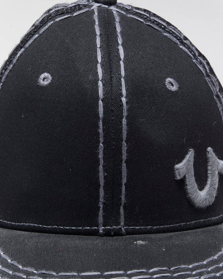 Vintage Y2K True Religion Small Logo Trucker Cap - OS