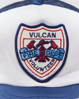 Vintage 90's Vulcan Fire Department Trucker Cap - OS