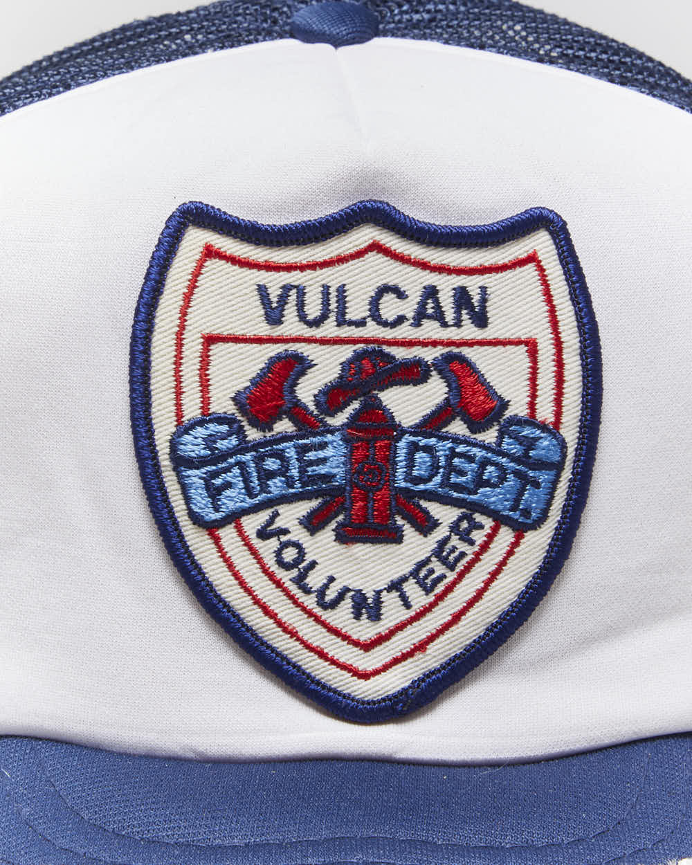 Vintage 90's Vulcan Fire Department Trucker Cap - OS