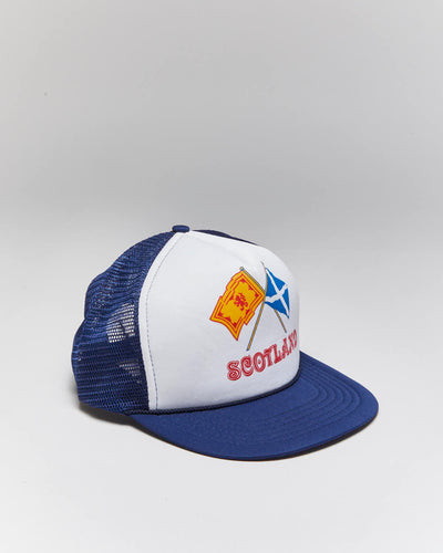 Vintage 90's Scotland Flags Trucker Cap - OS