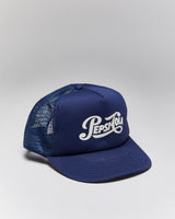 Vintage 90's Pepsi Spell Out Logo Trucker Cap - OS