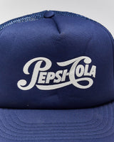 Vintage 90's Pepsi Spell Out Logo Trucker Cap - OS