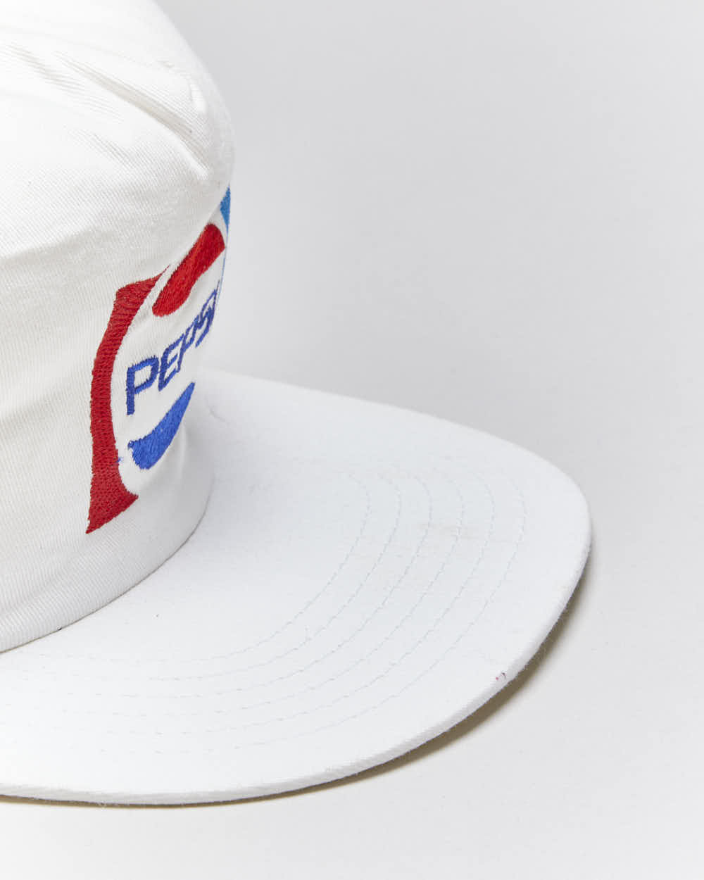 Vintage 90's Pepsi Embroidered Logo Trucker Cap - OS
