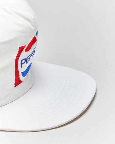 Vintage 90's Pepsi Embroidered Logo Trucker Cap - OS